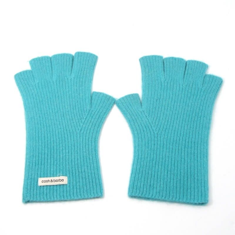 美品 cash&barba キャッシュアンドバルバ オープンフィンガー グローブ