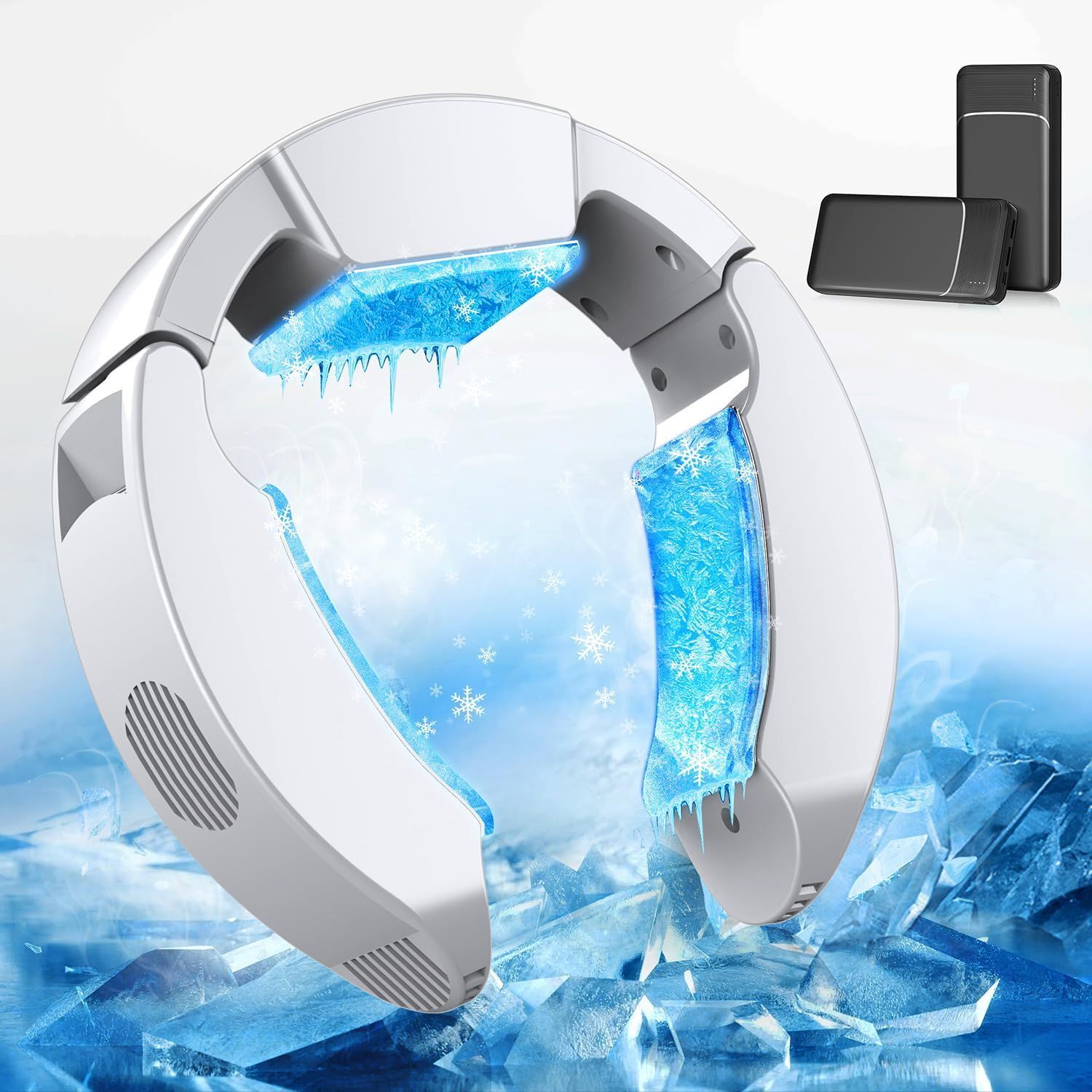 美品 】Couius ネッククーラー 7000mAh レビュー特典開催！】首掛け