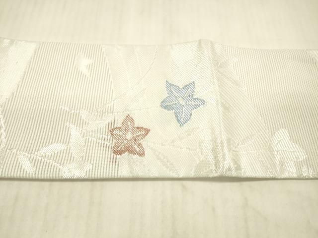 平和屋着物＊夏物 つけ帯 流水草花文 銀糸 DAAY8007cm NICORILABO_COM