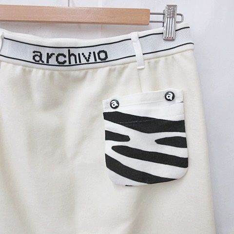 アルチビオ archivio ゴルフ スポーツウェア スカート 起毛 ポケット