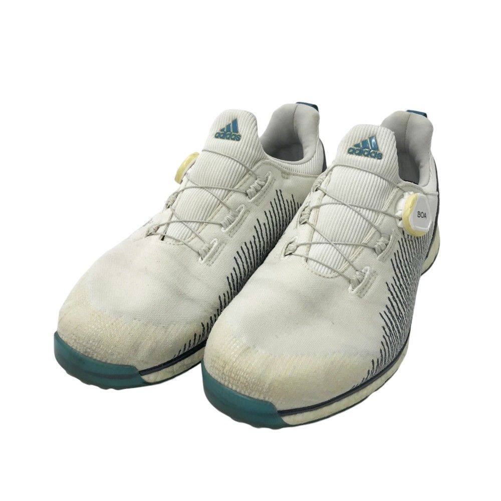 ADIDAS GOLF アディダスゴルフ G26216 BOA スパイクレス ゴルフシューズ  ホワイト系 26.5cm [240101292034] ゴルフウェア メンズ ストスト