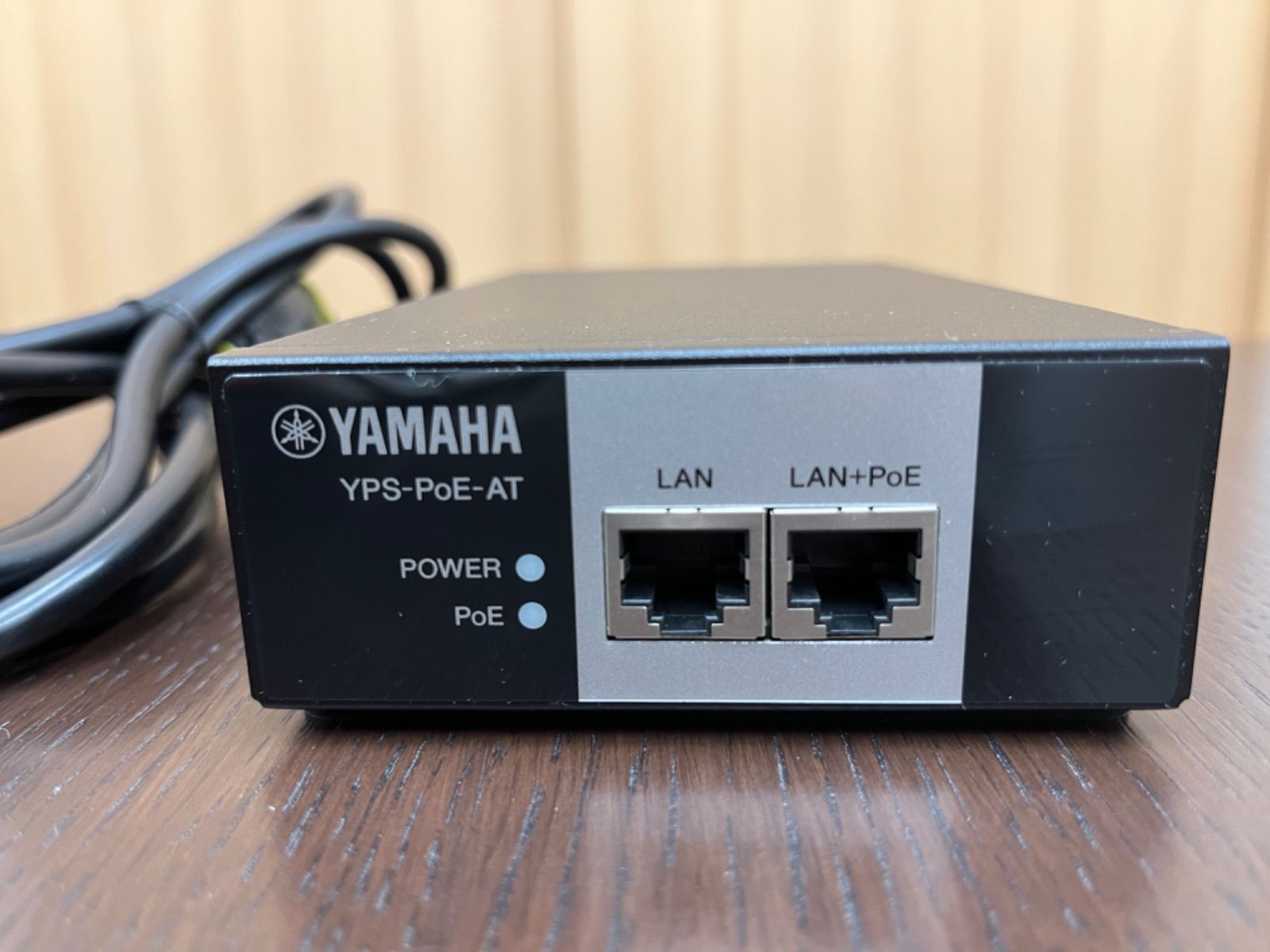 値下　YAMAHA PoEインジェクター YPS-PoE-AT ２台　送料込 ヤマハ PoEインジェクター YPS-POE-AT