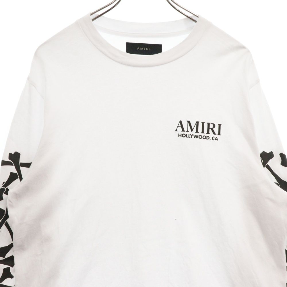 Amiri アミリ ボーンズ ロンT Amiri】ボーンズ スタック ロング
