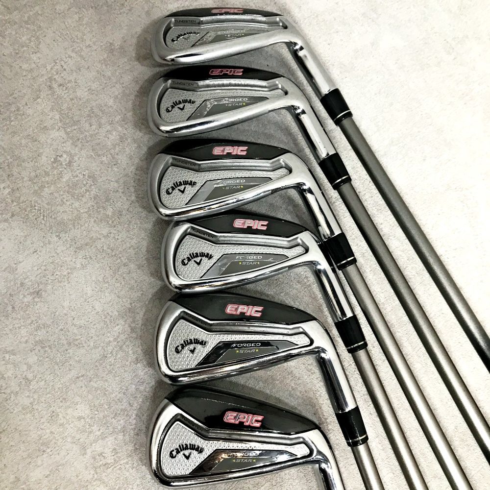 加古川店 Callaway | キャロウェイ アイアン Callaway EPIC FORGED STAR 2019 6本セット SPEEDER EVOLUTION FLEX-SR 427
