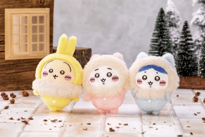 ちいかわ オデみもち フッサフッサなパジャマ 光る‼︎ 輪っかを
