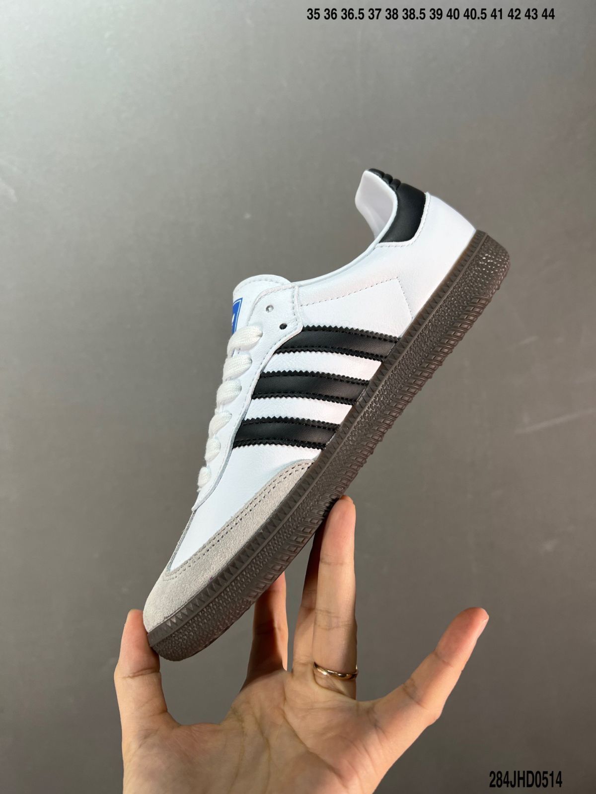 adidasアディダス サンバ Samba OG ホワイト Gum Adidas Originals Samba white