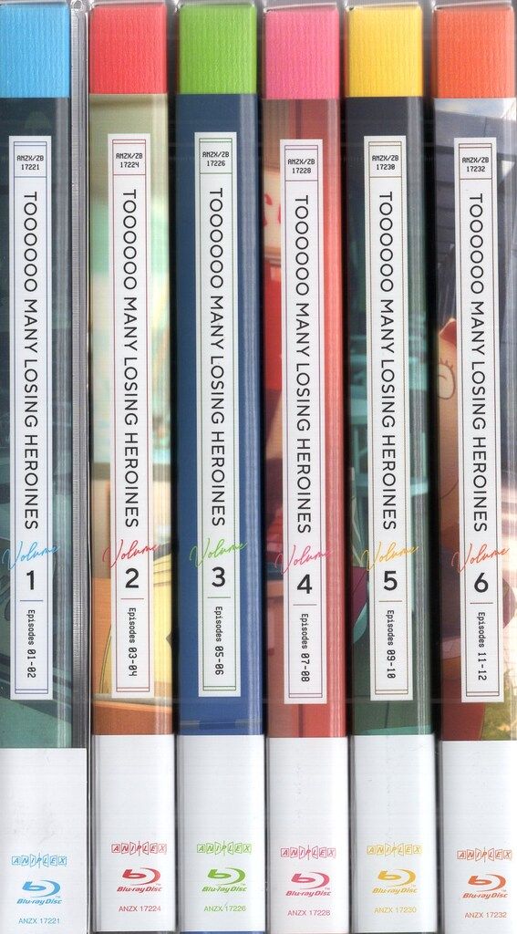 アニプレックス アニメBlu ray 負けヒロインが多すぎる! 完全生産 版 全6巻 セット