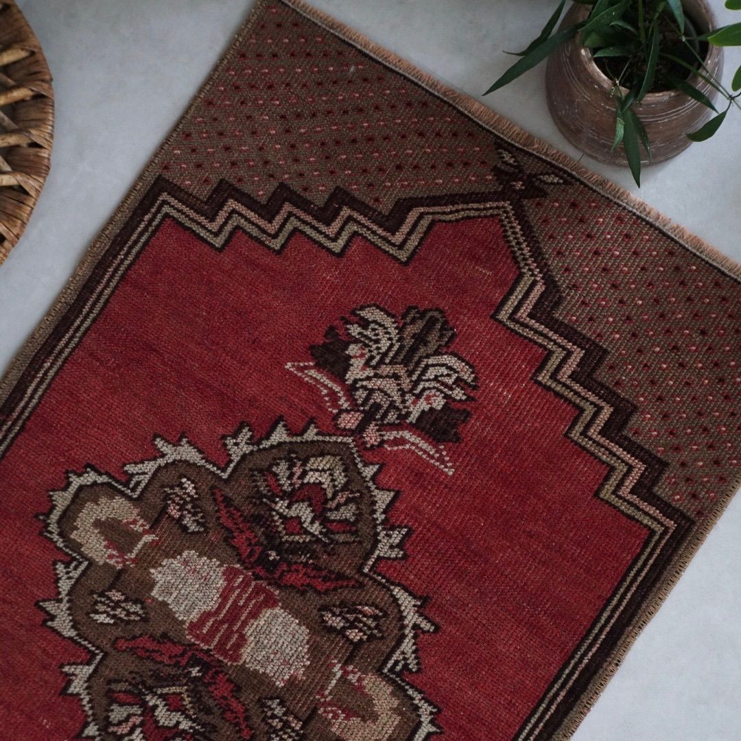 Vintage Rug 53*87【S076】ヴィンテージラグ - メルカリ