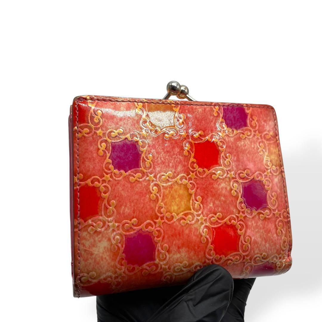 完売品】ANNA SUI ヴィンテージローズ 三つ折り財布 がま口 ANNA SUI