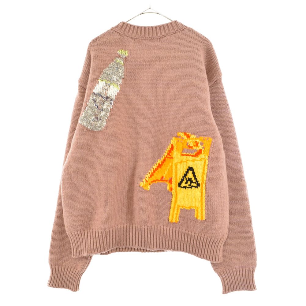 OFF-WHITE (オフホワイト) 20AW PASCAL MEDICINE KNIT パスカルメディスンニット 刺繍ニットプルオーバー セーター  OMHE054F20KNI001 - メルカリ