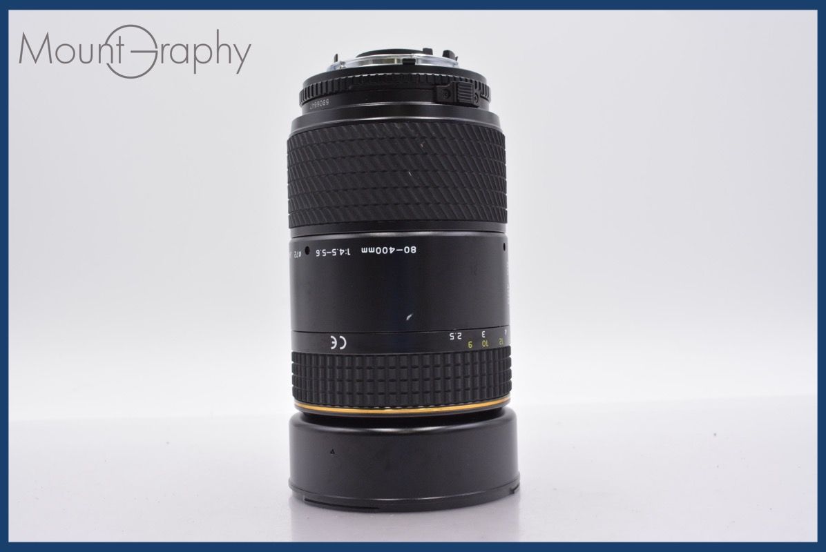 ☆実用美品☆ トキナ Tokina AT-X 80-400mm F4.5-5.6 後キャップ ☆実用美品☆ トキナ Tokina AT-X 80-400mm F4.5-5.6 後キャップ