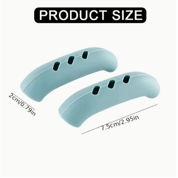  4組セット シリコンハンドル 防灼カバー 鉄鍋耳 防灼ハンドル 中華鍋ハンドルカバー 万能断熱鍋耳カバー 鍋つかみ キッチンツール