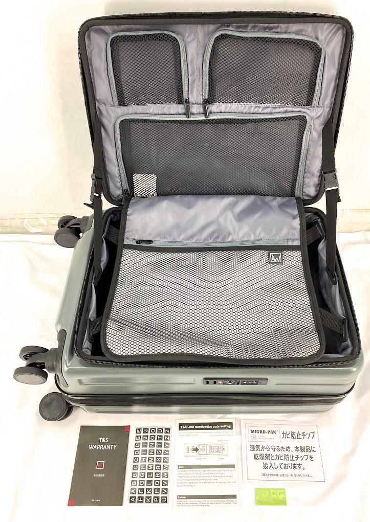 【美品】レジェンドウォーカー スーツケース 極美品】 レジェンドウォーカー LW5524-48 フロントオープン