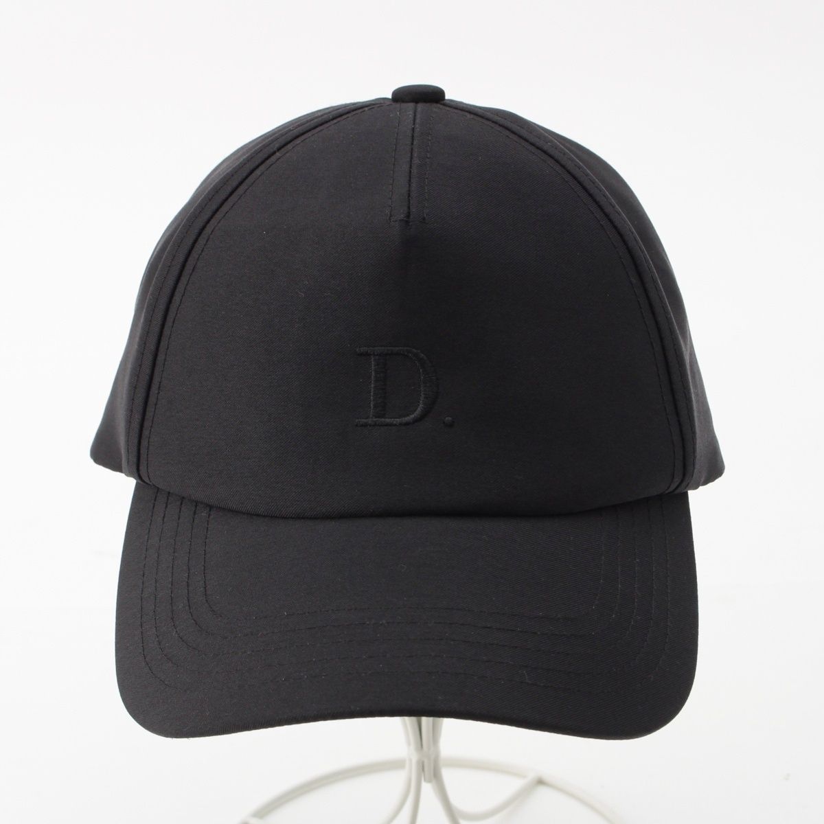 ドゥロワー ノベルティ Dロゴ キャップ 帽子 ブラック【中古