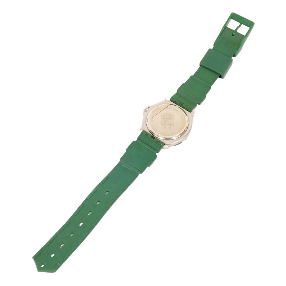 美品 TAG Heuer 372.513 メンズ グリーンラバーベルト 稼働品 美品 TAG Heuer 372.513 メンズ グリーンラバーベルト 稼働品 美品 TAG