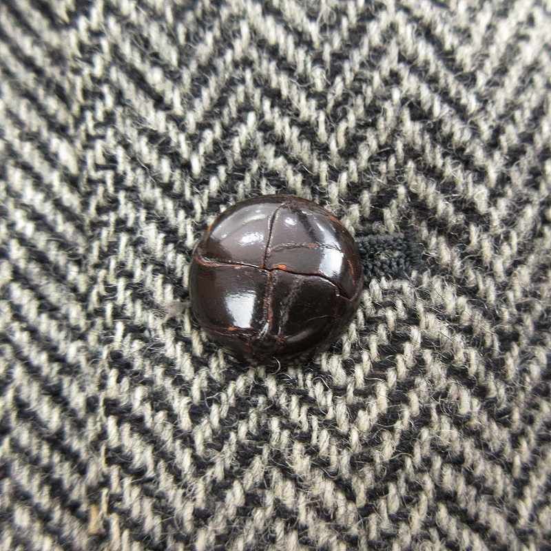 ハリスツイード ニューヨーカー ヘリンボーン柄 ウールジャケット HARRIS TWEED ハリスツイード ジャケット ウール ヘリンボーン柄