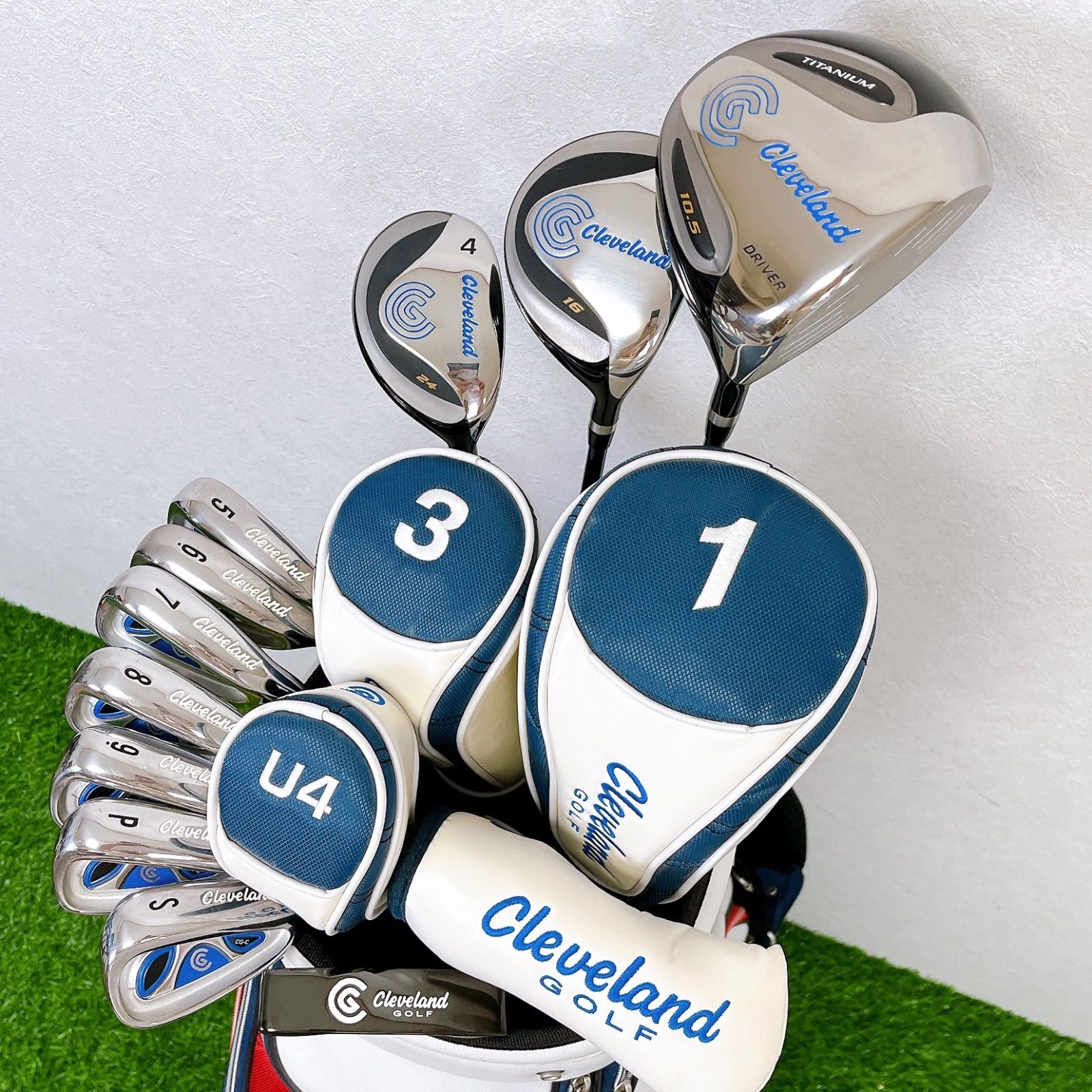 TaylorMade テーラーメイド Titleist タイトリスト メンズゴルフ14本