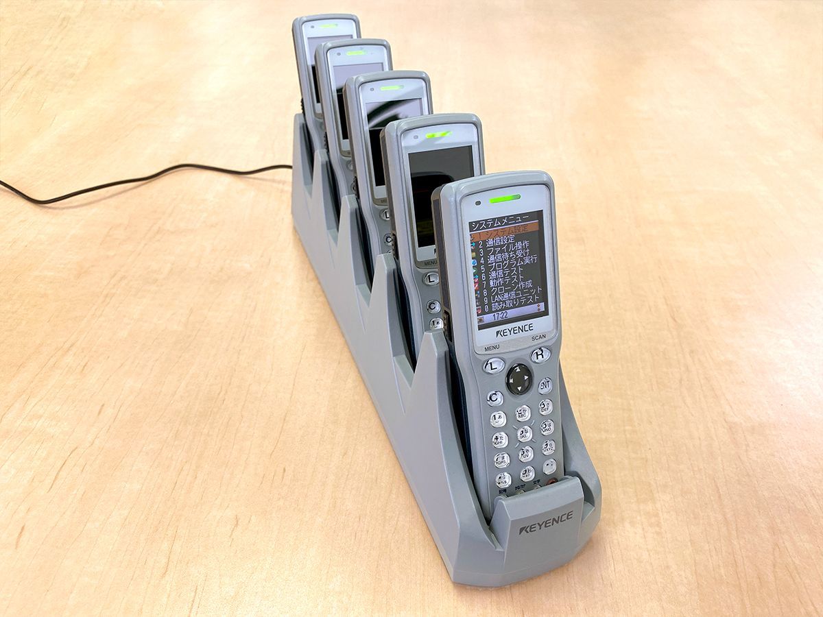 ハンディターミナル BT-1010＋5連充電台セット① KEYENCE(キーエンス 
