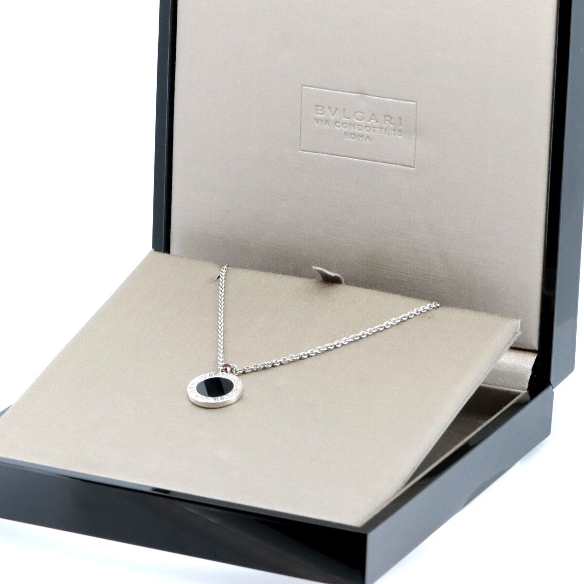 セーブザチルドレンネックレス　オニキス　ルビー 楽天市場】BVLGARI ブルガリ セーブザチルドレン ネックレス