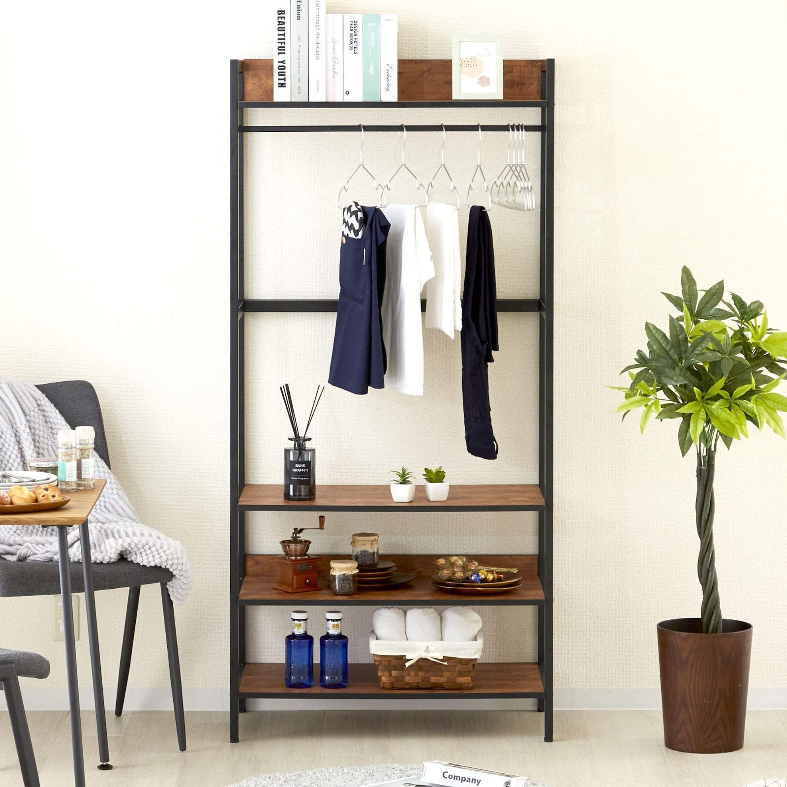 ワードローブ ハンガーラック