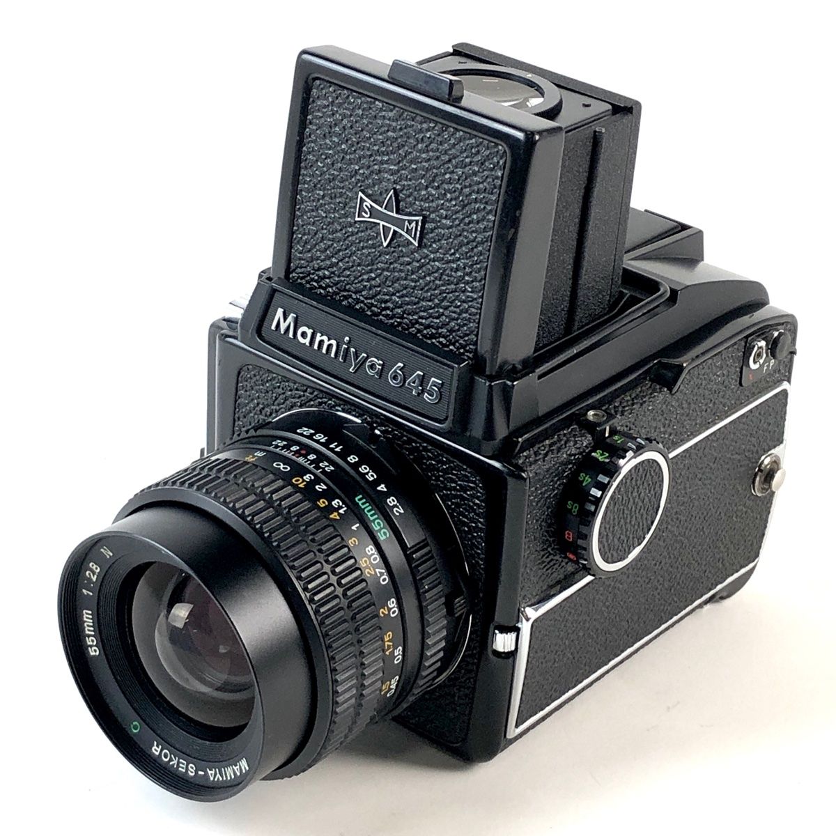 マミヤ Mamiya M645 + SEKOR C 55mm F2.8N 645用 中判カメラ 【中古】