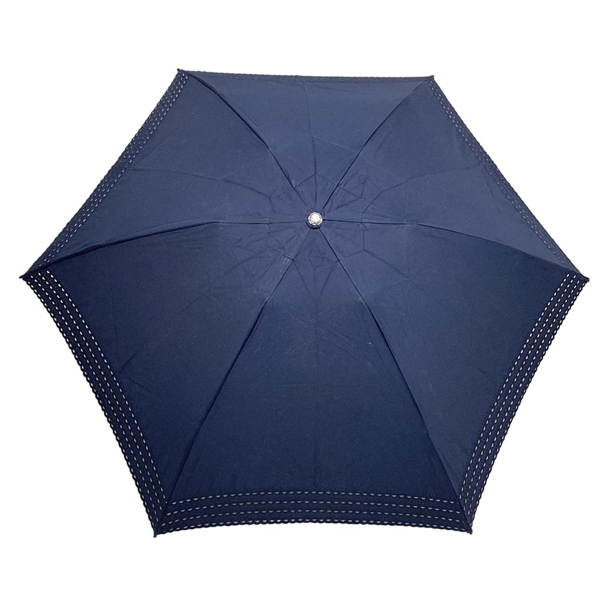 ANTEPRIMA アンテプリマ 日傘 - ダークネイビー 折りたたみ日傘 コットン