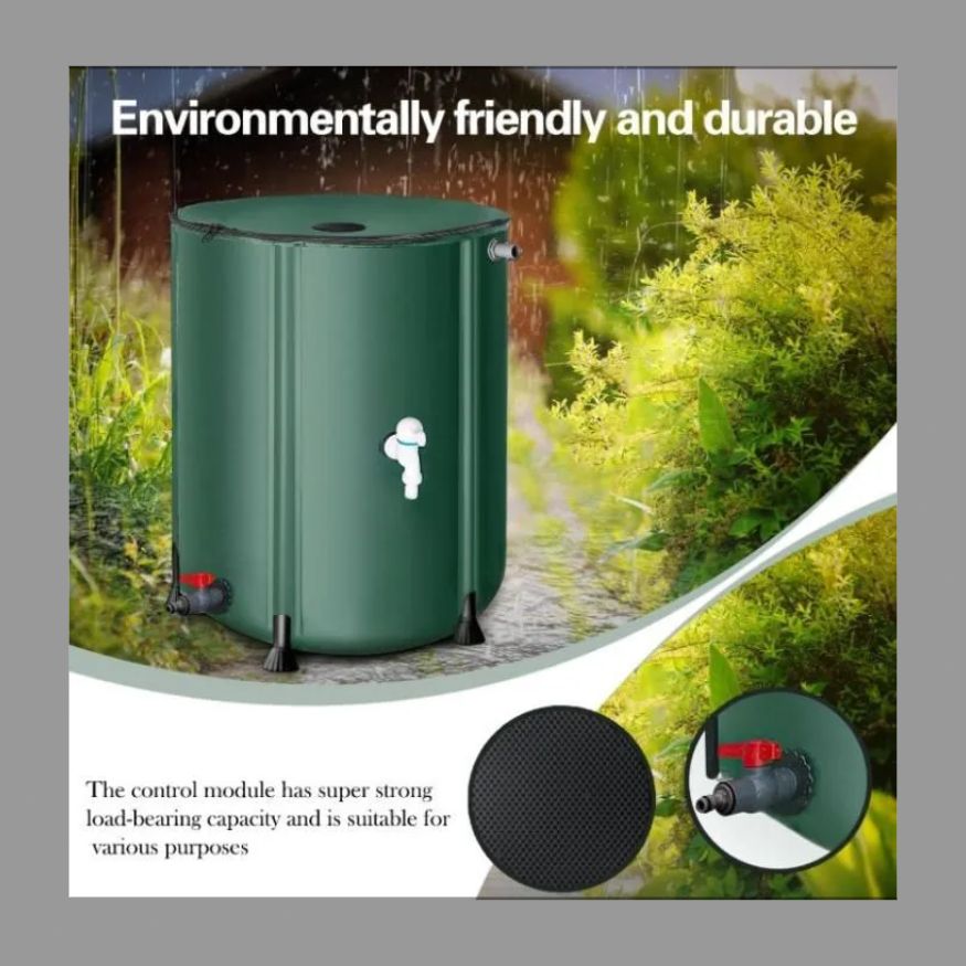 PVC継ぎ目折りたたみバケツ園林雨水バケツ雨水収集器雨水貯水