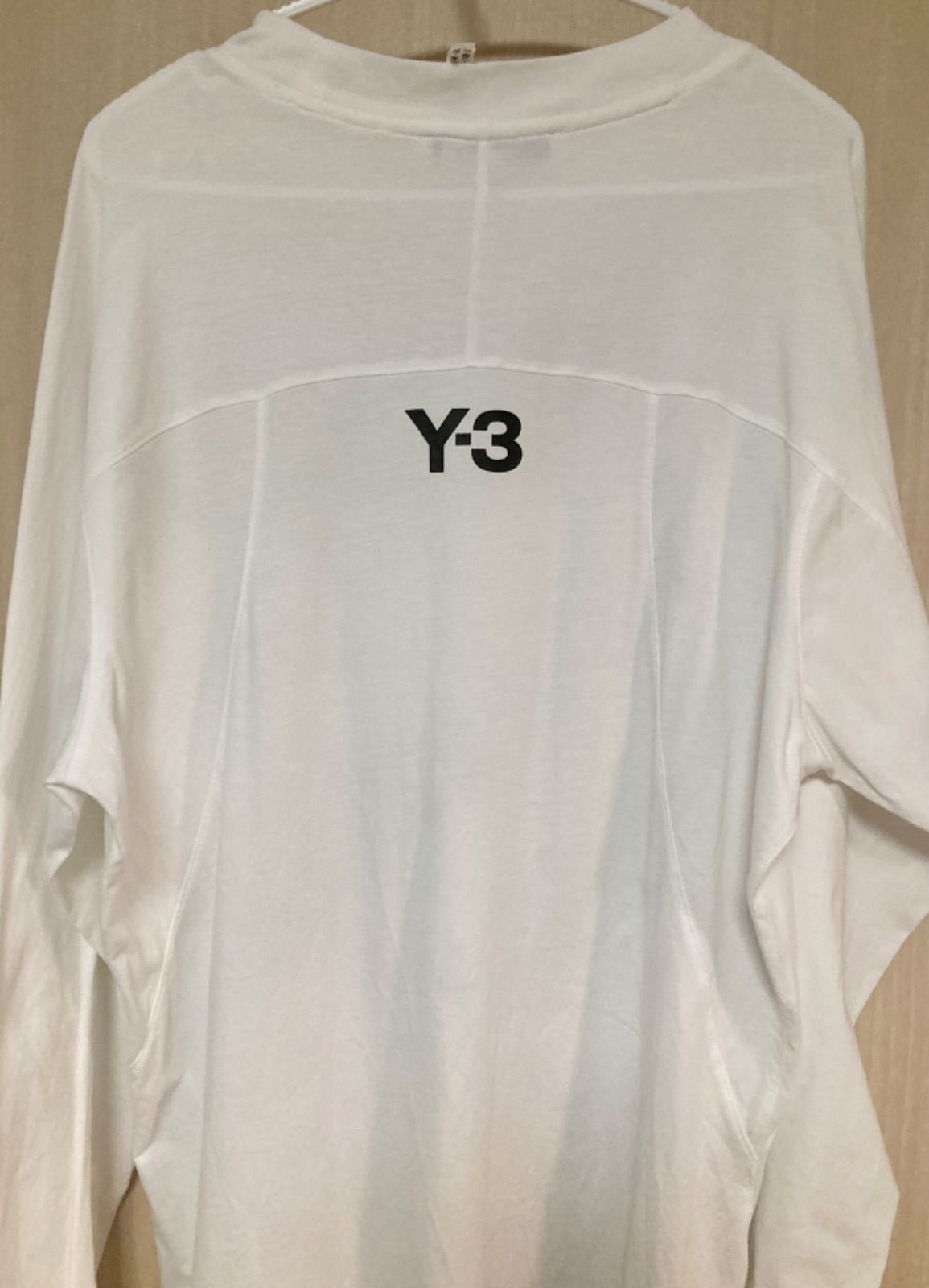 Y-3 ロゴ ロンT ロングスリーブ 長袖 Tシャツ ヨウジヤマモト