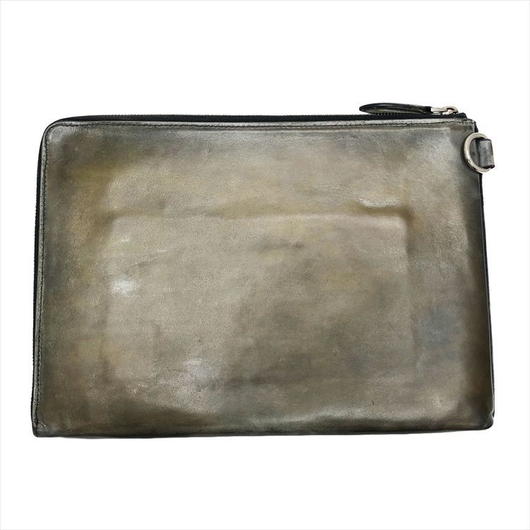 BERLUTI ベルルッティ ニノ GM スクリットレザー クラッチバッグ