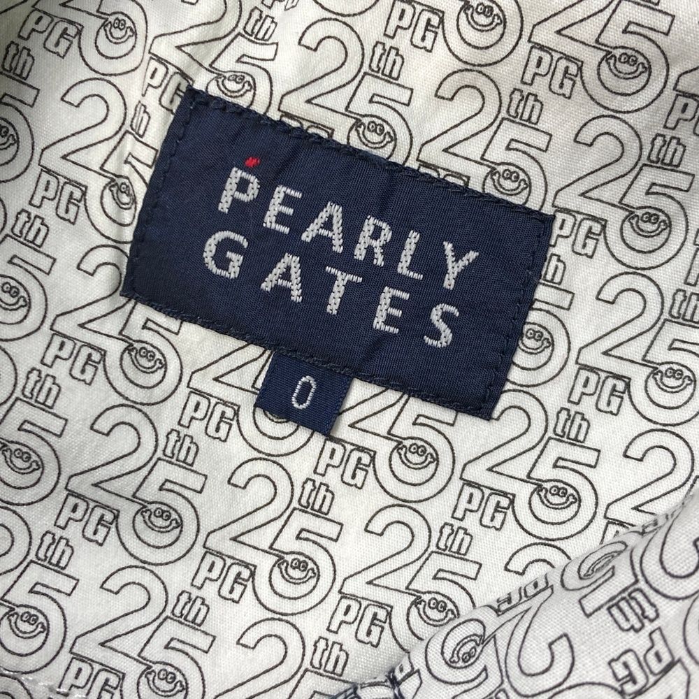 サイズ：0 PEARLY GATES パーリーゲイツ 25周年 ストレッチ