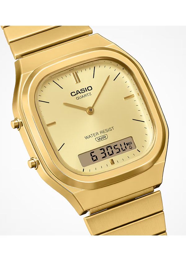 正規品 CASIO CLASSIC カシオ カシオクラシック AQ-240EG-9AJF 腕時計 時計 aq-240eg-9ajf ギフト NICORILABO_COM