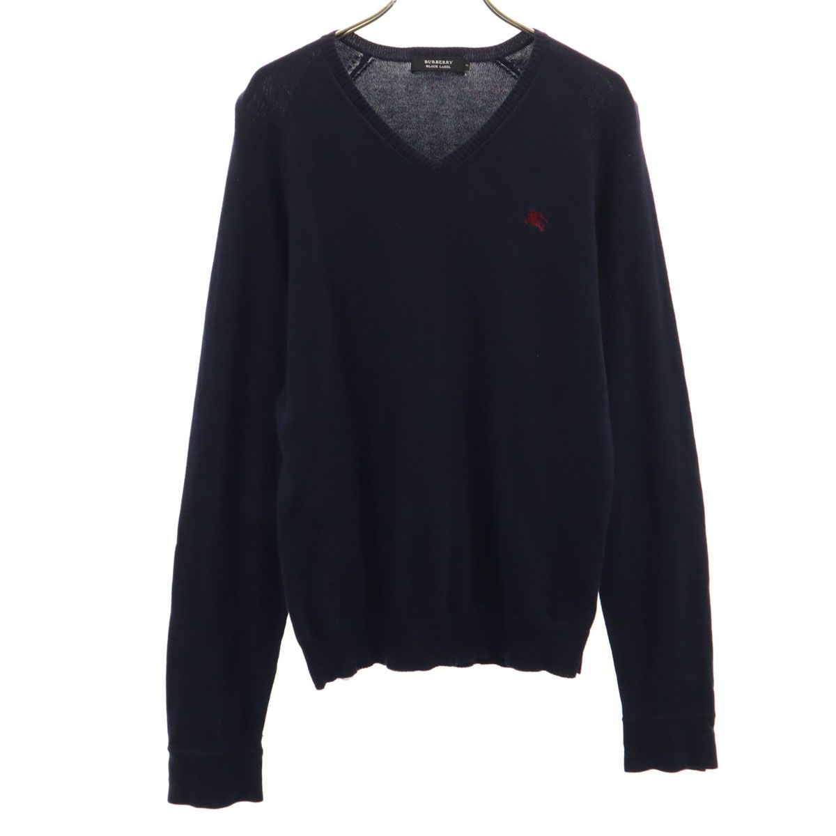 BURBERRY BLACK LABEL バーバリーブラックレーベル 長袖 Vネック