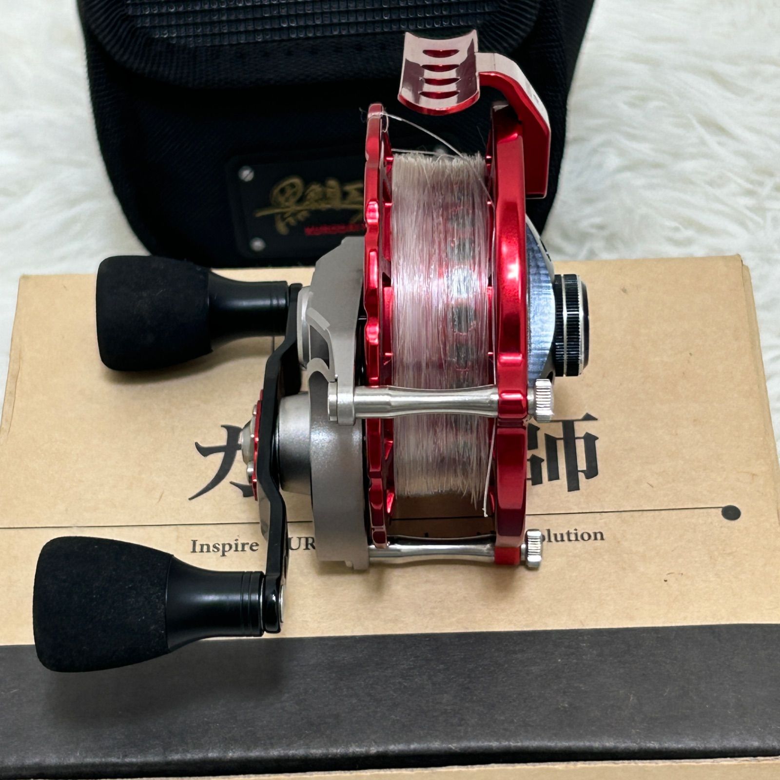 極美品】黒鯛工房 カセ筏師 DEEP FORCE V80-RT 左専用 ディープ