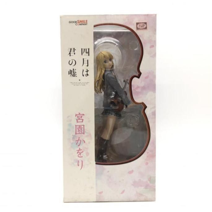 【輸送箱未開封】 四月は君の嘘 宮園かをり フィギュア 私服Ver. 1/8 輸送箱未開封】 四月は君の嘘 宮園かをり フィギュア 私服Ver. 1/