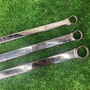 マックツール MACTOOLS ストレートメガネレンチ各種3本まとめてBHFM1213PA BHFM1415P BHFM1719PA 川越店 BRIGHTFACE_UK