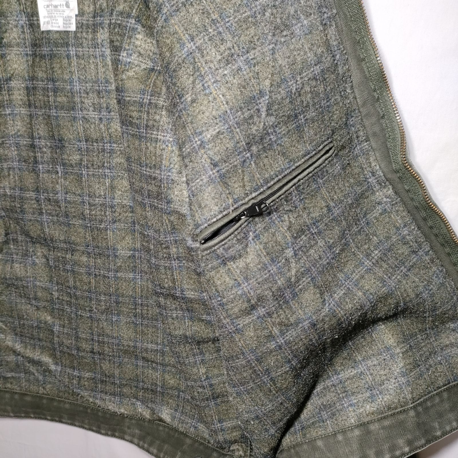 carhartt カーハート デトロイトジャケット モスグリーン サイズ