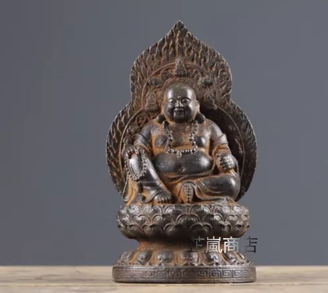 鉄像 鉄仏 釈迦牟尼端塔仏 大日如来仏像 工芸品