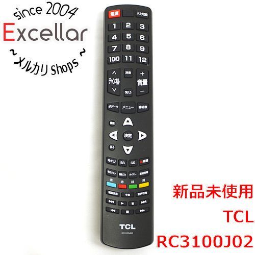 bn:15] 【新品(開封のみ)】 TCL テレビリモコン RC3100J02 - メルカリ