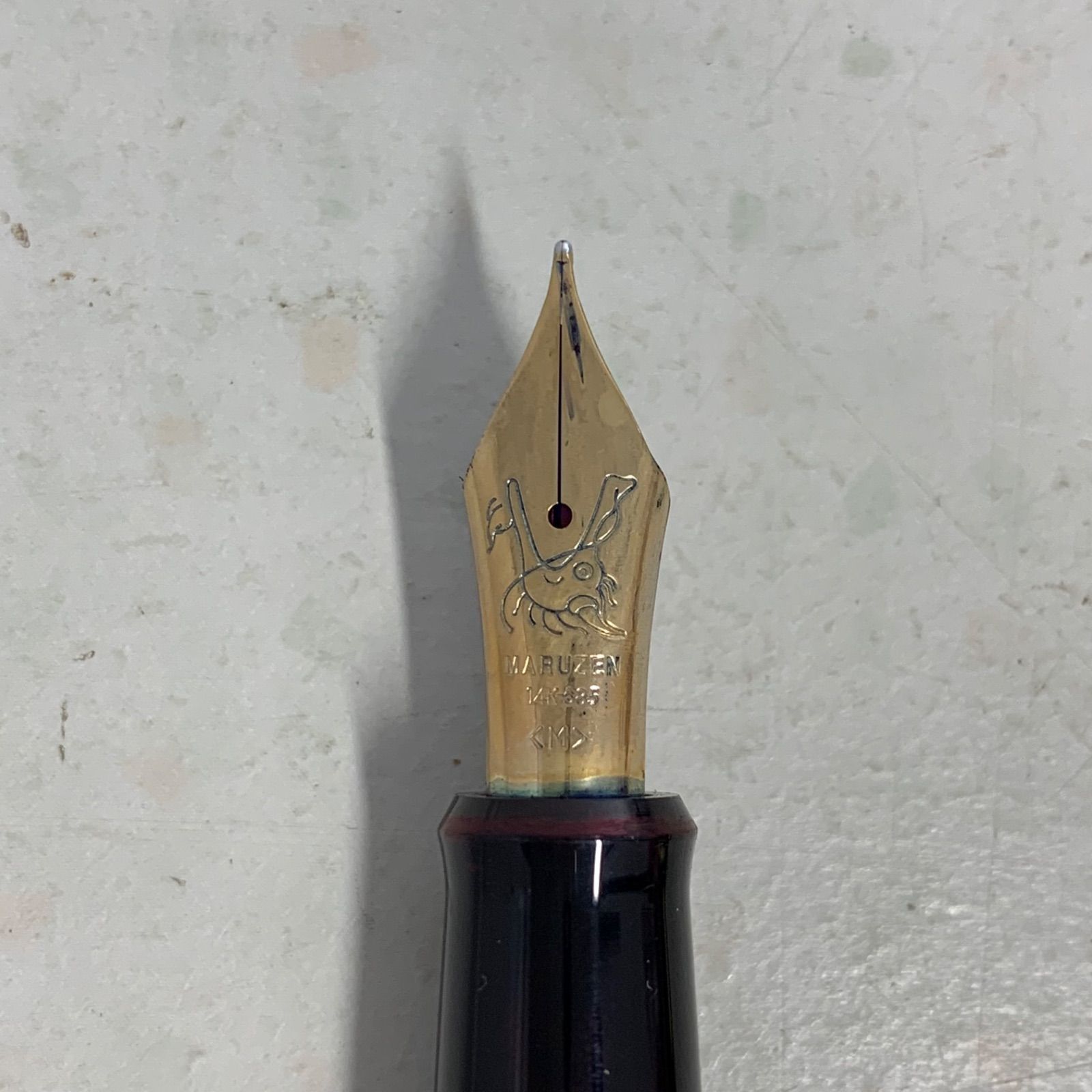 MARUZEN Stream Line 万年筆　極美品オトノモデル　14 MARUZEN 万年筆 Stream Line ストリームライン オノト 14K ストリーム