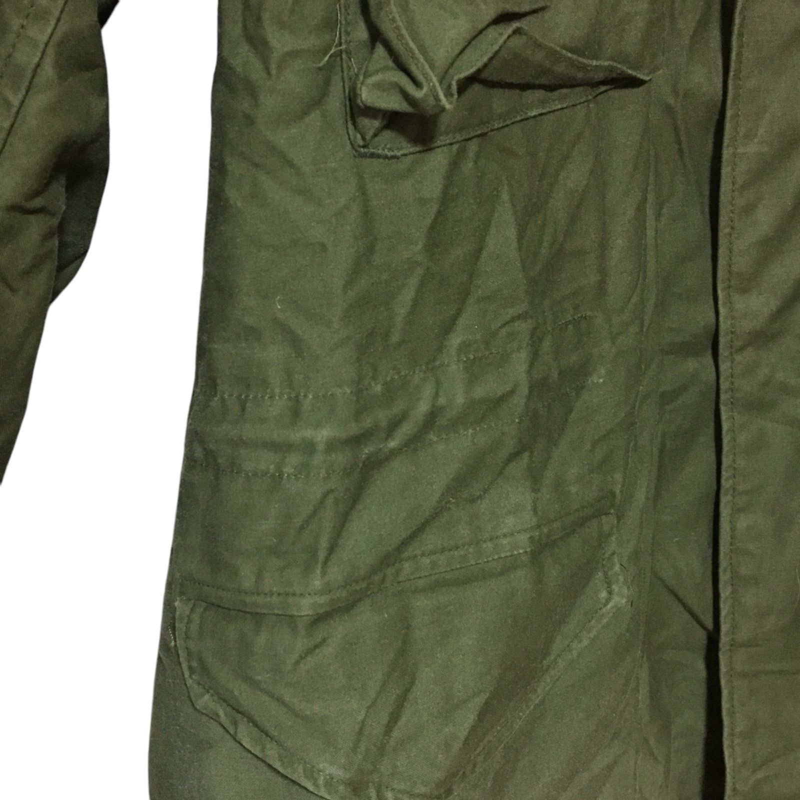 80s ALPHAアルファ M-65 フィールドジャケット ミリタリー LARGE ALPHA