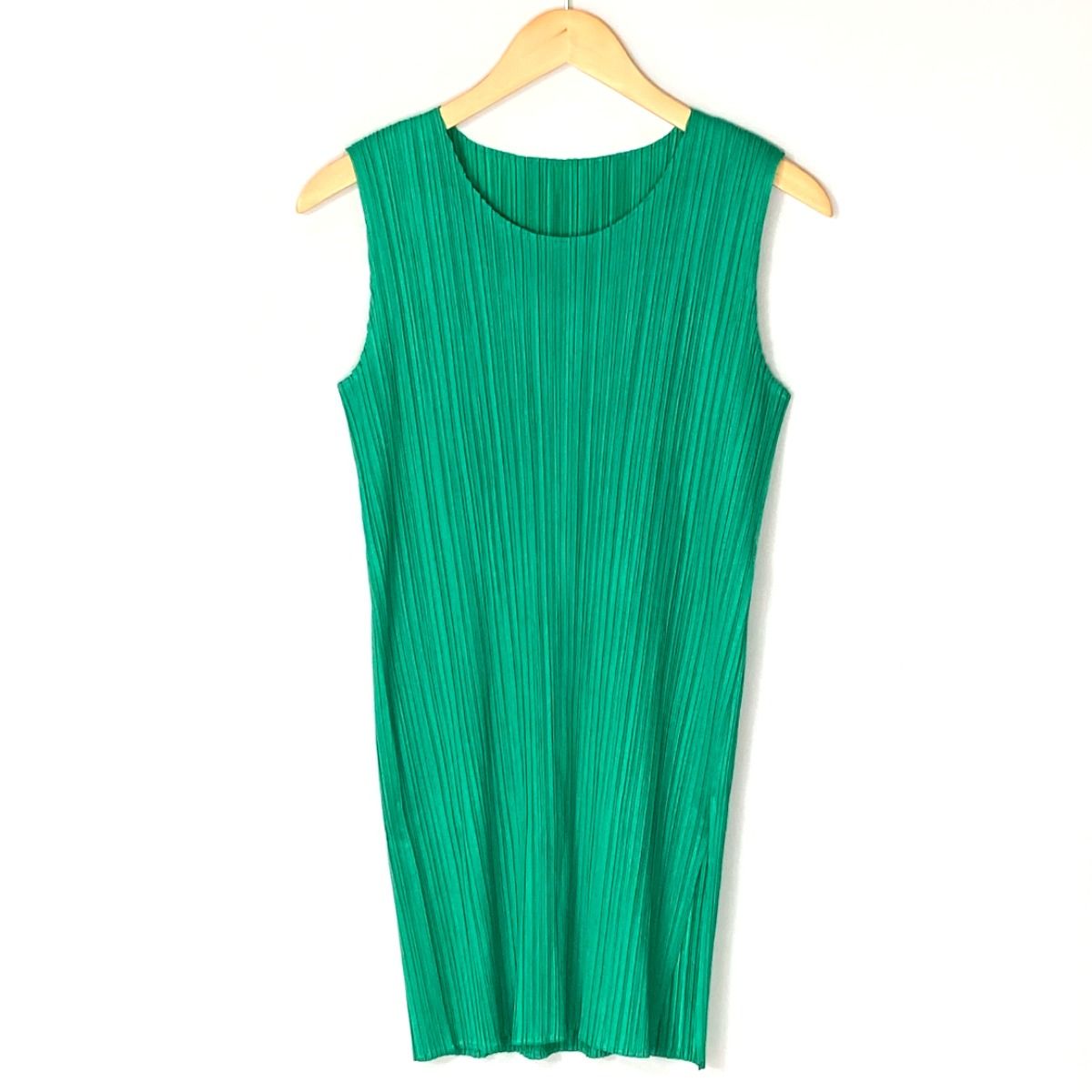 ISSEY MIYAKE イッセイミヤケ PLEATS PLEASE ノースリーブワンピース