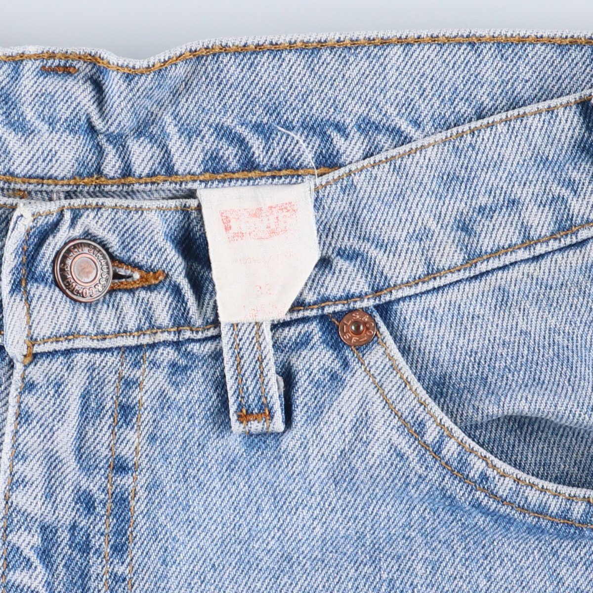 古着 90年代 リーバイス Levi's 550 オレンジタブ デニムショーツ