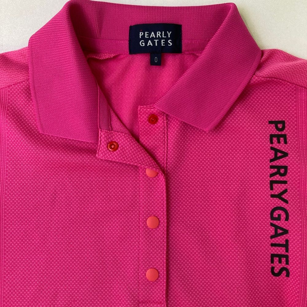 パーリーゲイツレディースポロシャツサイズ0 PEARLY GATES チェック柄 ゴルフポロシャツ サイズ7 Amazon