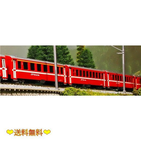 Amazon | KATO Nゲージ アルプスの赤い客車 Ew I 4両増結セット