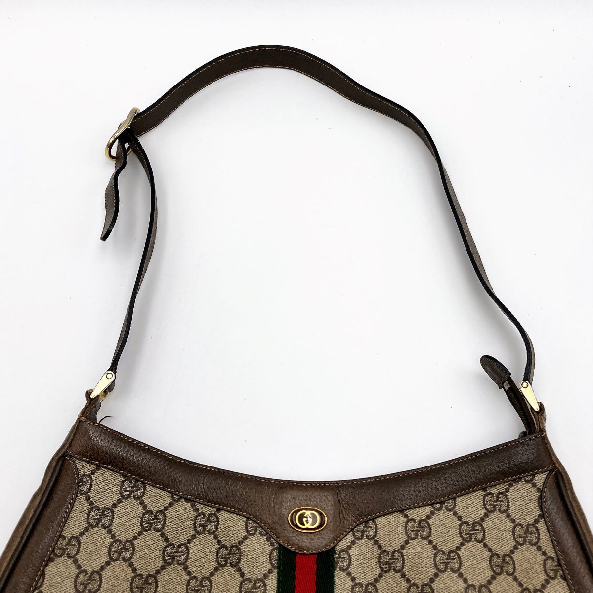 GUCCI国内正規品ジャケット38シャネルディオールセリーヌグッチ GUCCI グッチ オールドグッチ GG柄 シェリーライン ショルダー