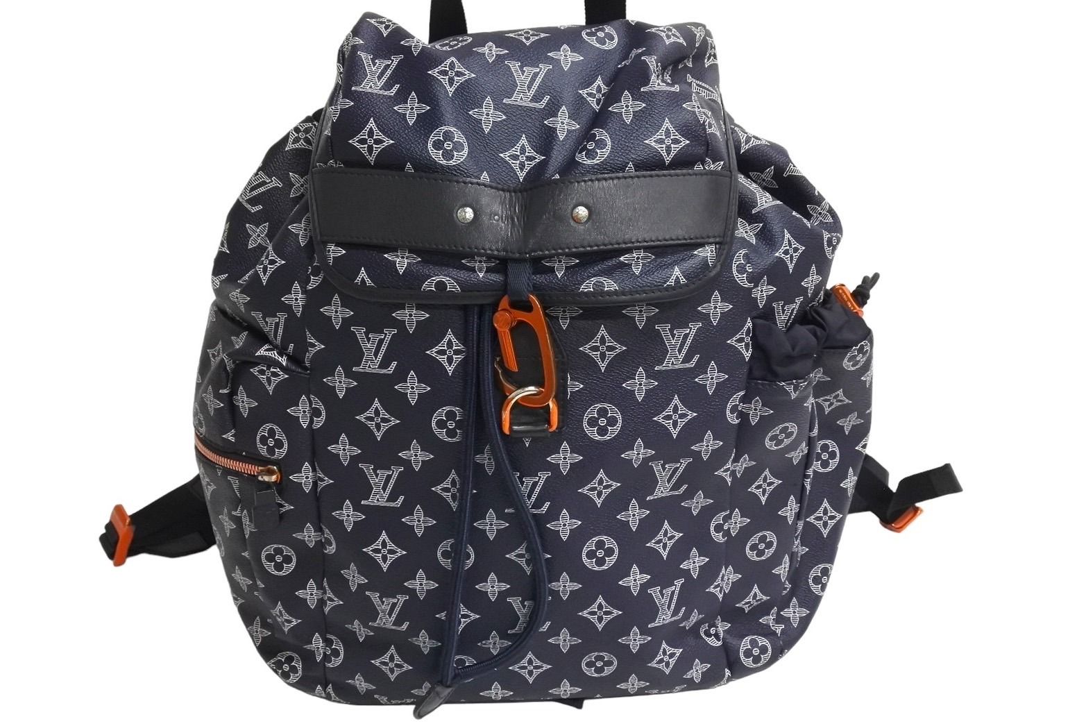 【極美品】ルイヴィトン　アンプラント　リュック　スタッズ　ネイビー　バッグ M21936】 LOUIS VUITTON ルイヴィトン モノグラム・アンプラント