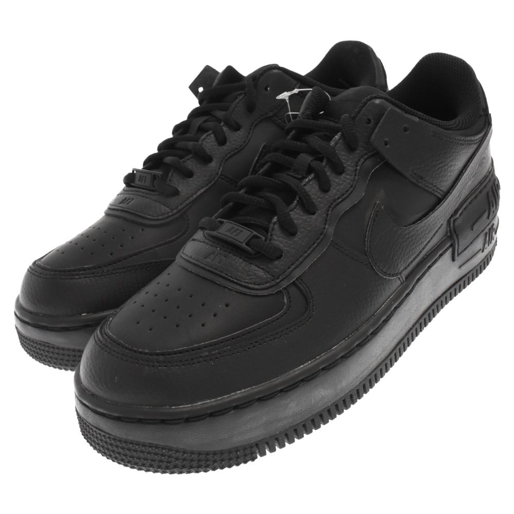 NIKE (ナイキ) WMNS AIR FORCE 1 Shadow Triple Black ウィメンズ エア