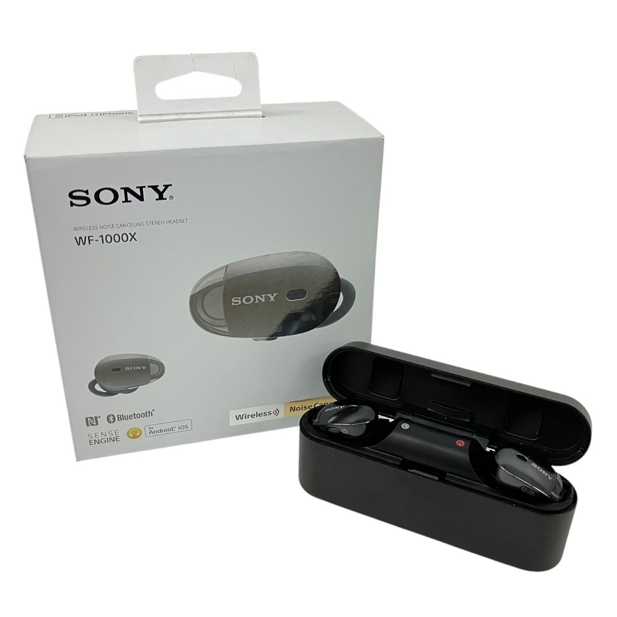 Amazon.co.jp: ソニー 完全ワイヤレスノイズキャンセリングイヤホン WF-1000X : Amazon Alexa搭載 Bluetooth対応  左右分離型 マイク付き 2017年モデル 360 Reality Audio認定モデル シャンパンゴールド WF-1000X N : 家電＆カメラ