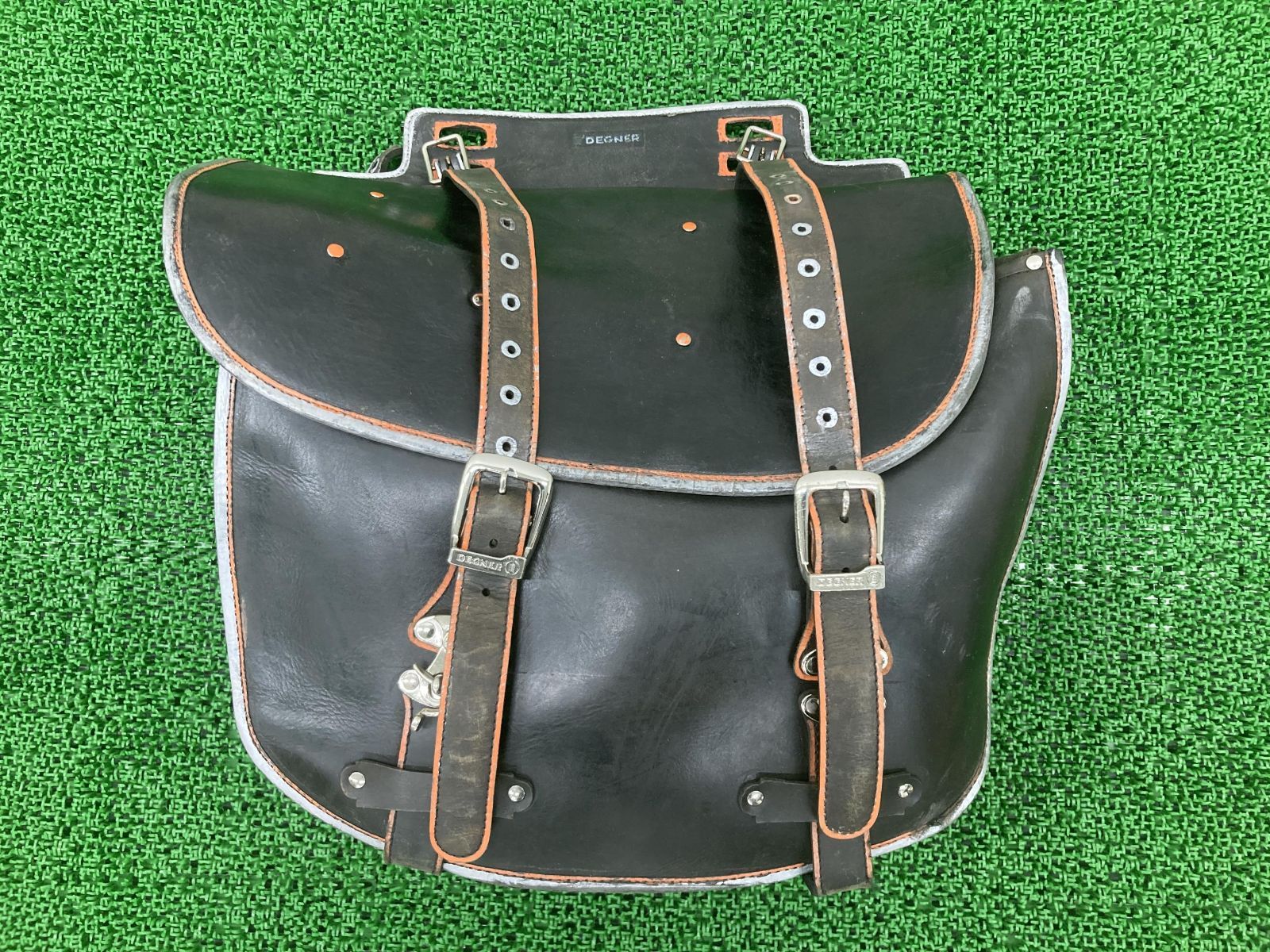 デグナー製 サイドバッグ 片側 社外 中古 バイク 部品 DEGNER バルカン