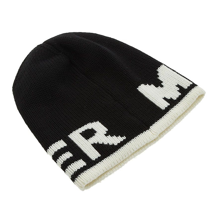 MONCLER ニット キャップ 79 MONCLER モンクレール 3B00053 M1131 ブラック ニット